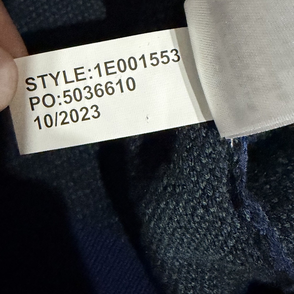 Vineyard Vines Boathouse Plaid Quarter Zip Merino Wool Cotton Sweater Mens L - Picture 8 of 11
